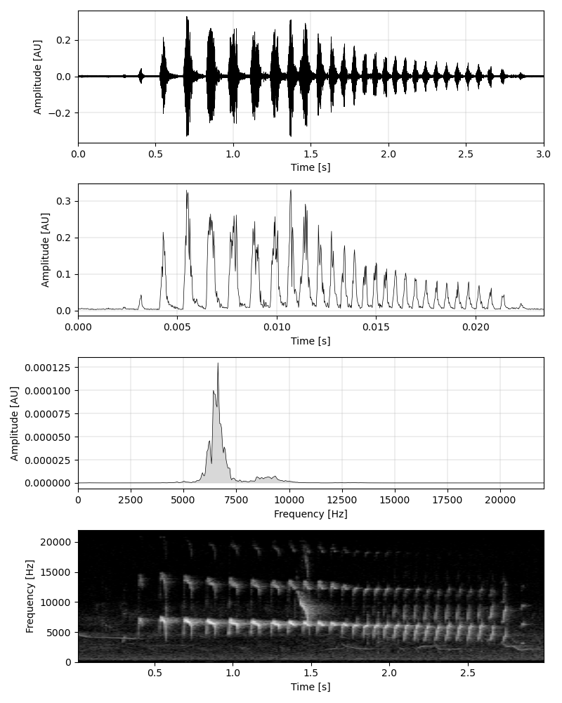 plot audio representation