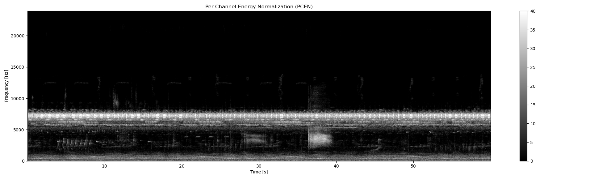Per Channel Energy Normalization (PCEN)